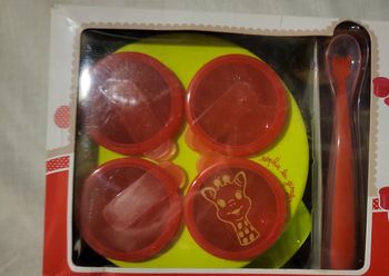 Set combi repas Sophie la girafe