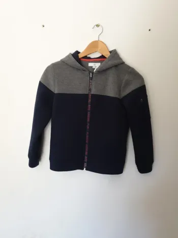 Veste capuche zippée A1240