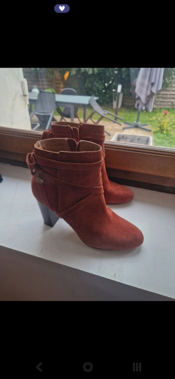 Bottine terra cotta Taille 38