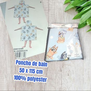 Poncho de bain Bluey