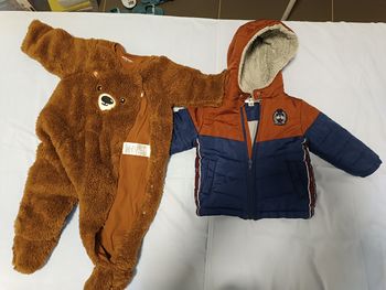 Lot vêtements bébé hiver