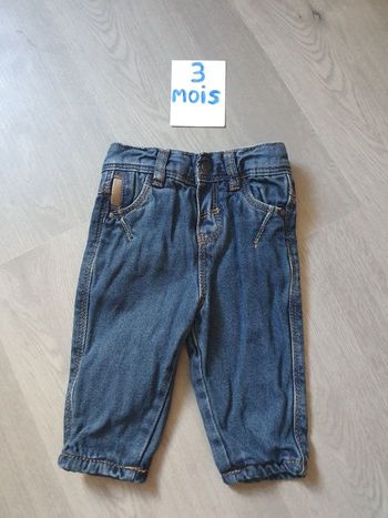 Pantalon jean 3mois garçon