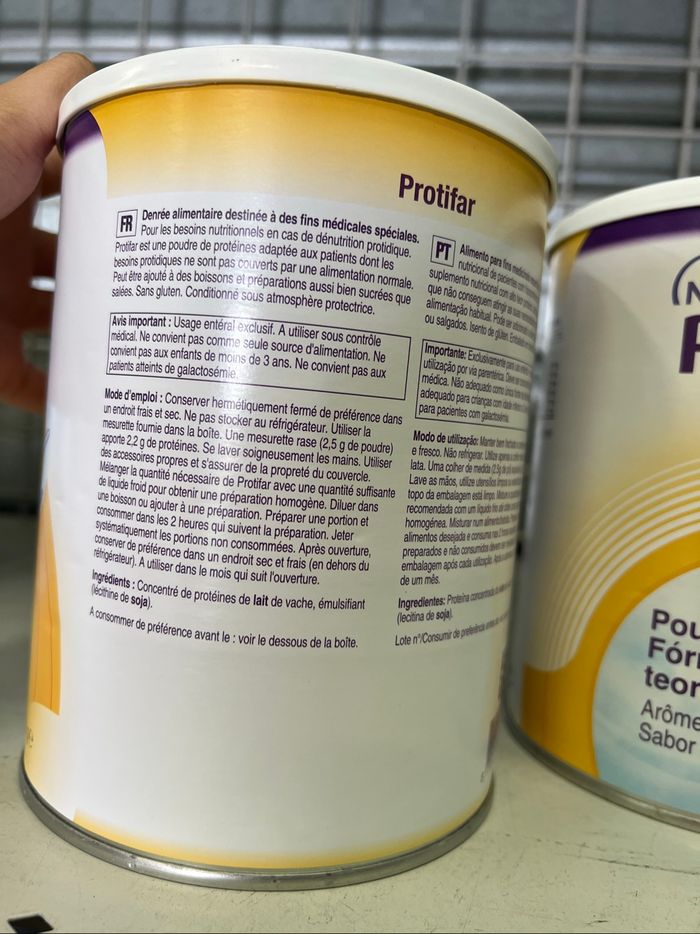 Protifar Nutricia – Poudre protéinée neutre (lot de 2) - photo numéro 3