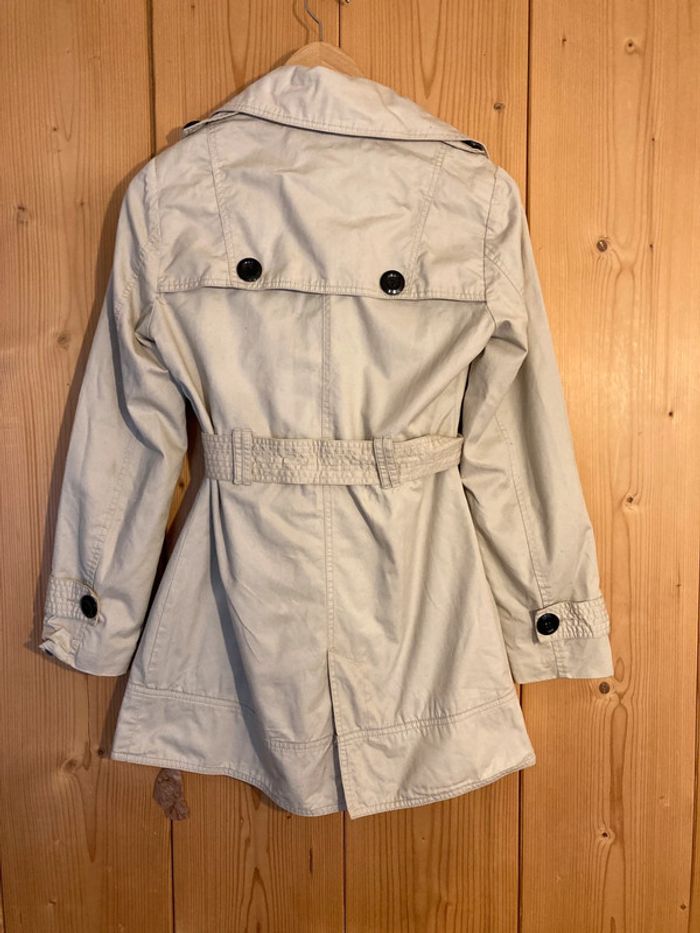 Trench-coat coton made in italy - photo numéro 3
