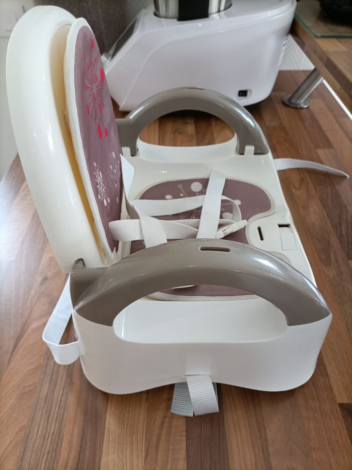 Siège réhausseur table Badabulle crème - photo numéro 5