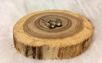 Boucles d'oreille dorées