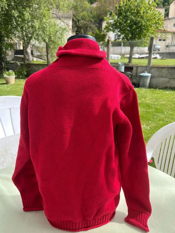 Pull rouge tape à l’œil taille 8 ans - photo numéro 2