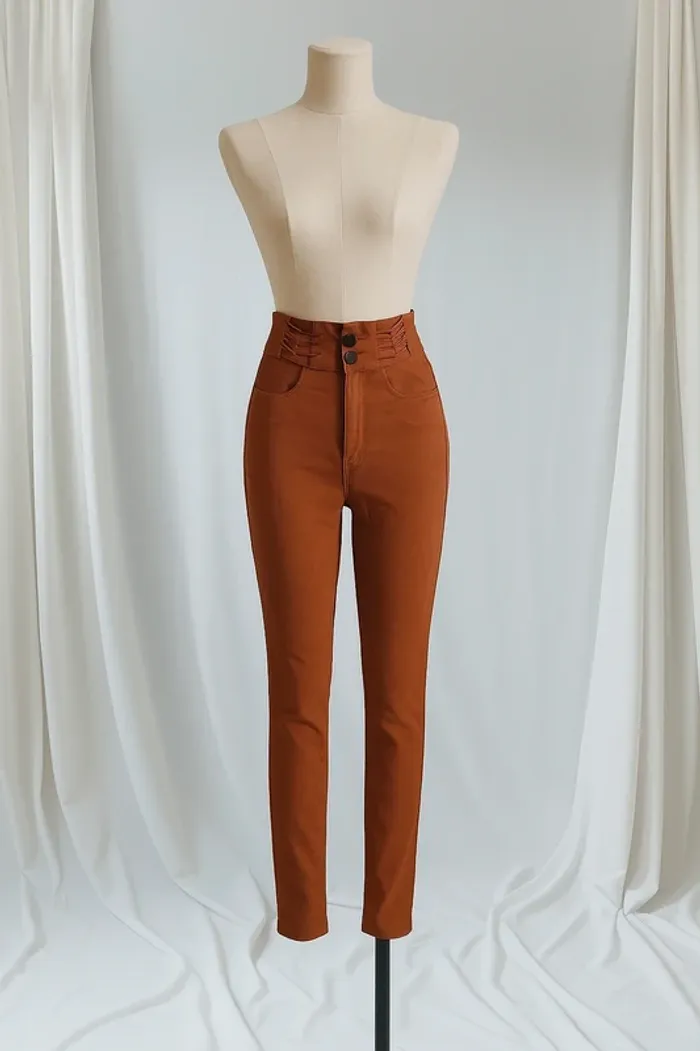Pantalon marron taille XS