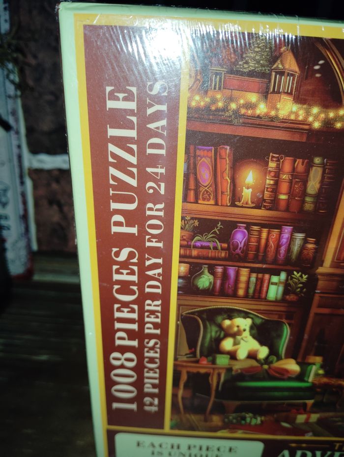 Calendrier de l'avent de Noël 1008 pièces - photo numéro 2