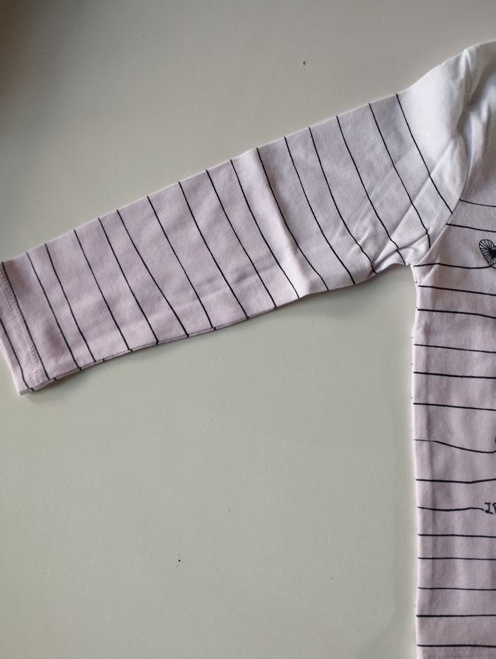 Tee shirt manches longues fille 24 mois - photo numéro 2