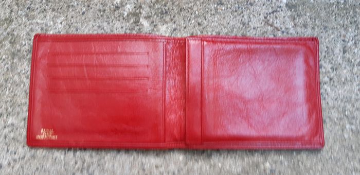 Portefeuille rouge - photo numéro 3