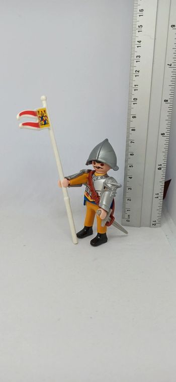 Homme soldat espagnol conquistador playmobil