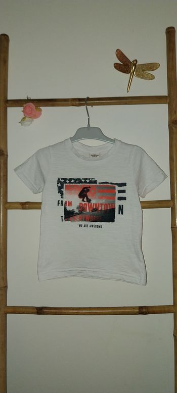 Tshirt manches courtes By Tao neuf 2 ans