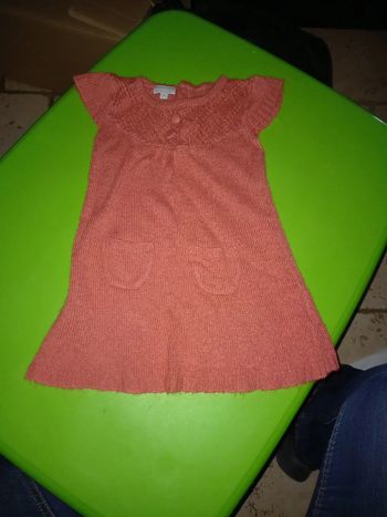 Robe corail 18 mois