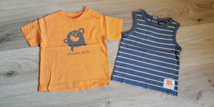 Lot tee shirt et débardeur