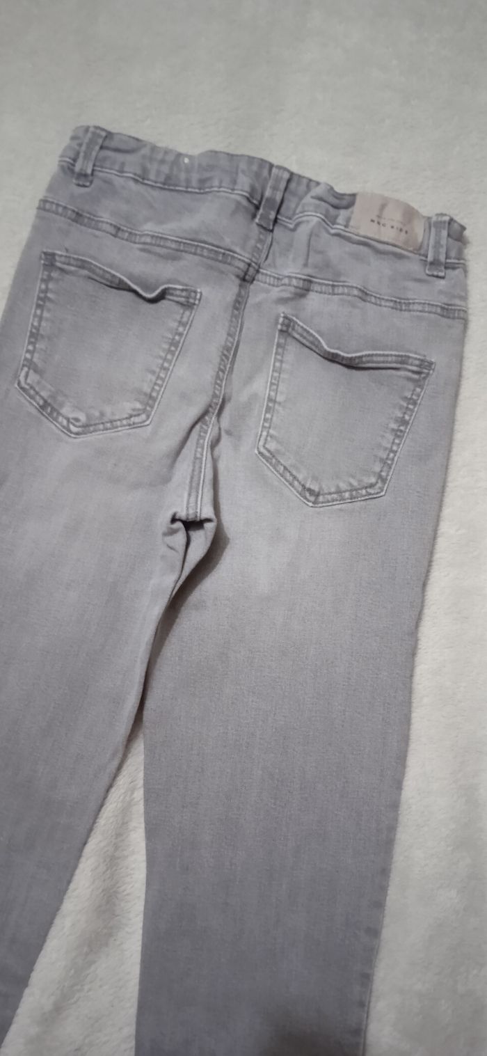 Jean slim gris taille 11/12 ans - photo numéro 8