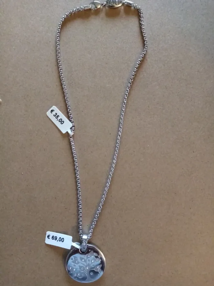 Collier et pendentif arbre de vie magnétiques - photo numéro 3