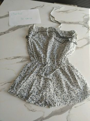 Salopette short été 24 et 3 ans