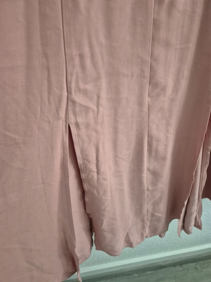 Robe mi-longue rose Mango - photo numéro 2