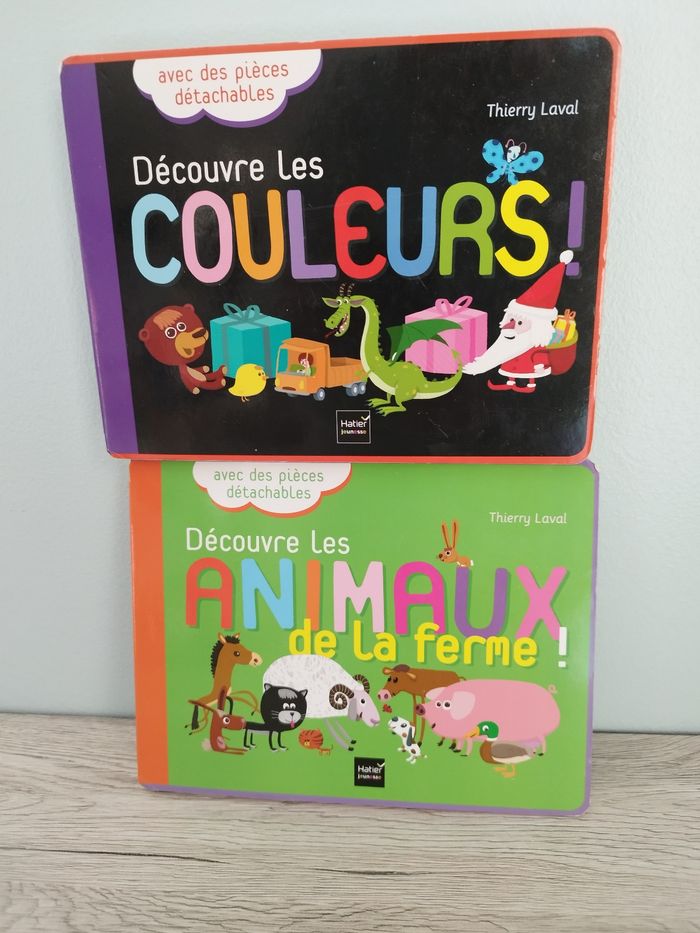 Lot de deux livres avec pièces détachées