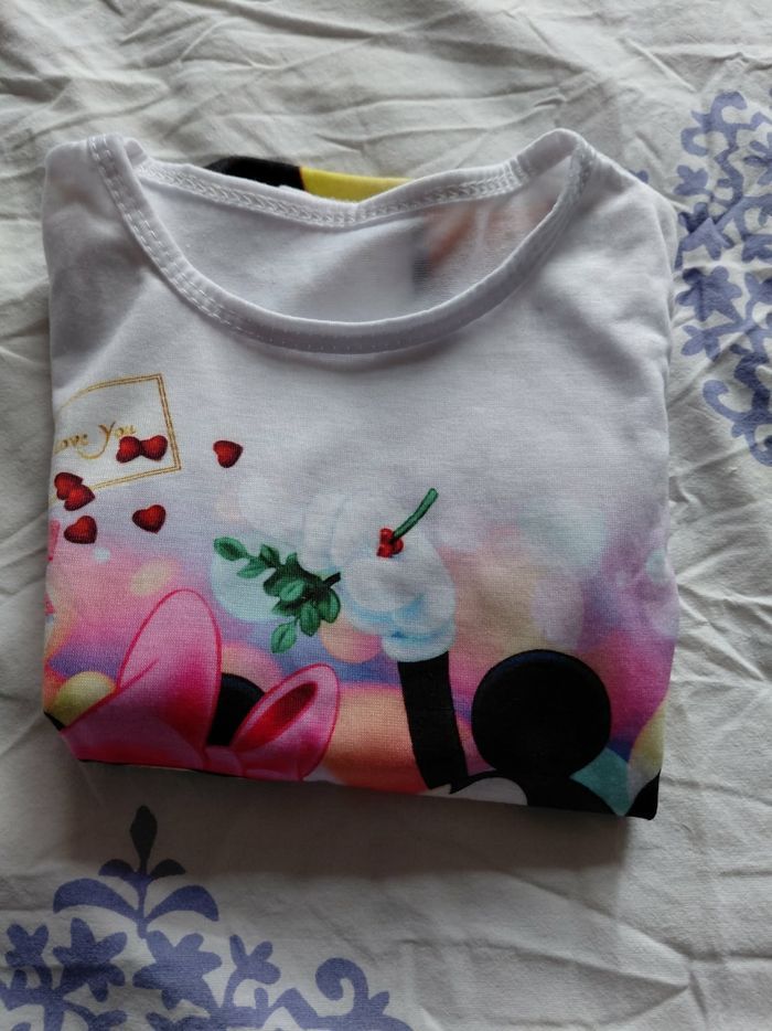 Très joli t-shirt manches courtes fille T 2 ans - photo numéro 6