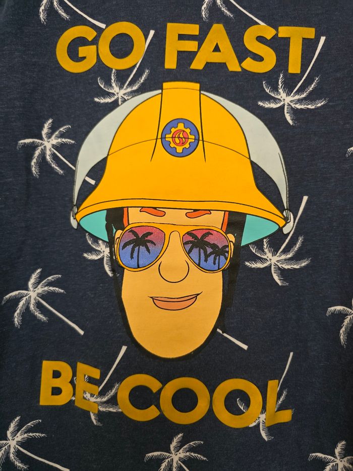 TEE-SHIRT FIREMAM SAM 5ANS - photo numéro 2