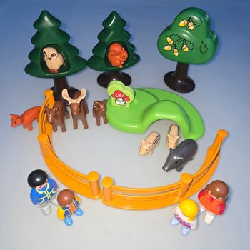 123 playmobil les animeaux de la forêt 6772 complet