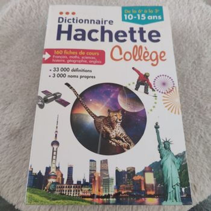 Dictionnaire Hachette Collège