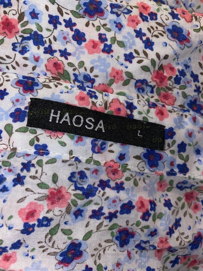 Chemise a fleurs romantique Taille L Haosa - photo numéro 7