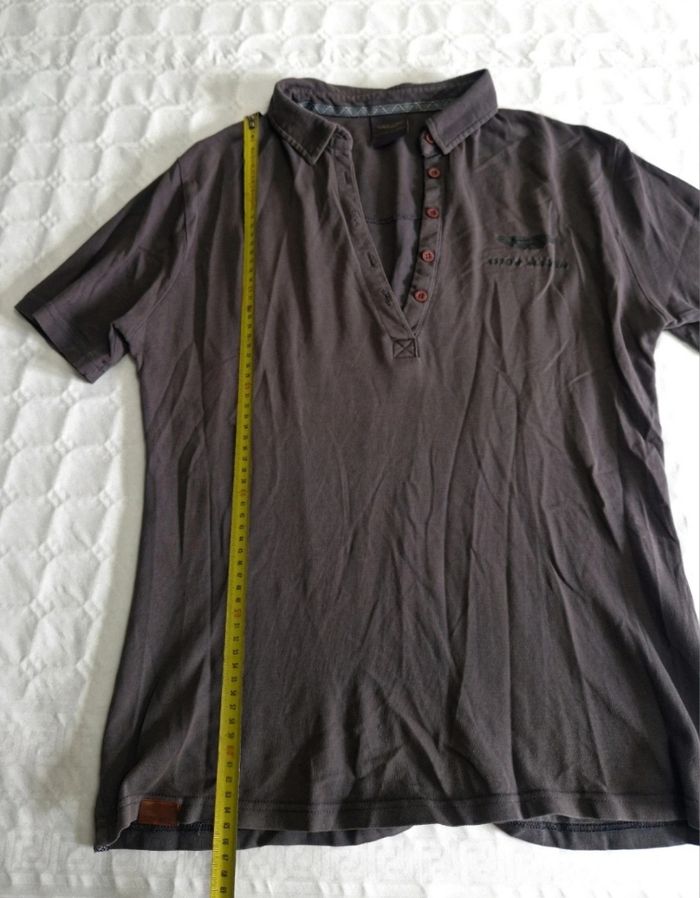 Aston Martin Polo Taille L Vintage Racing Style - photo numéro 7