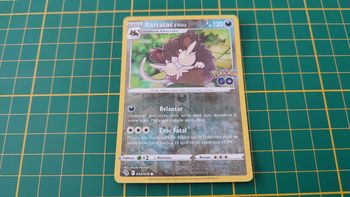 042/078 Carte Pokémon Rattatac d'Alola commune reverse Epée et Bouclier EB10.5 Pokémon Go #B10