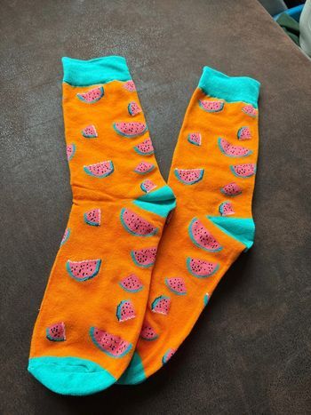 Chaussettes pastèque
