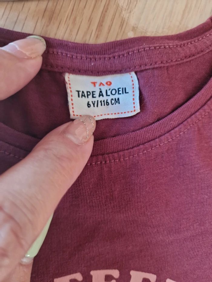 T shirt manches longues 6 ans - photo numéro 2