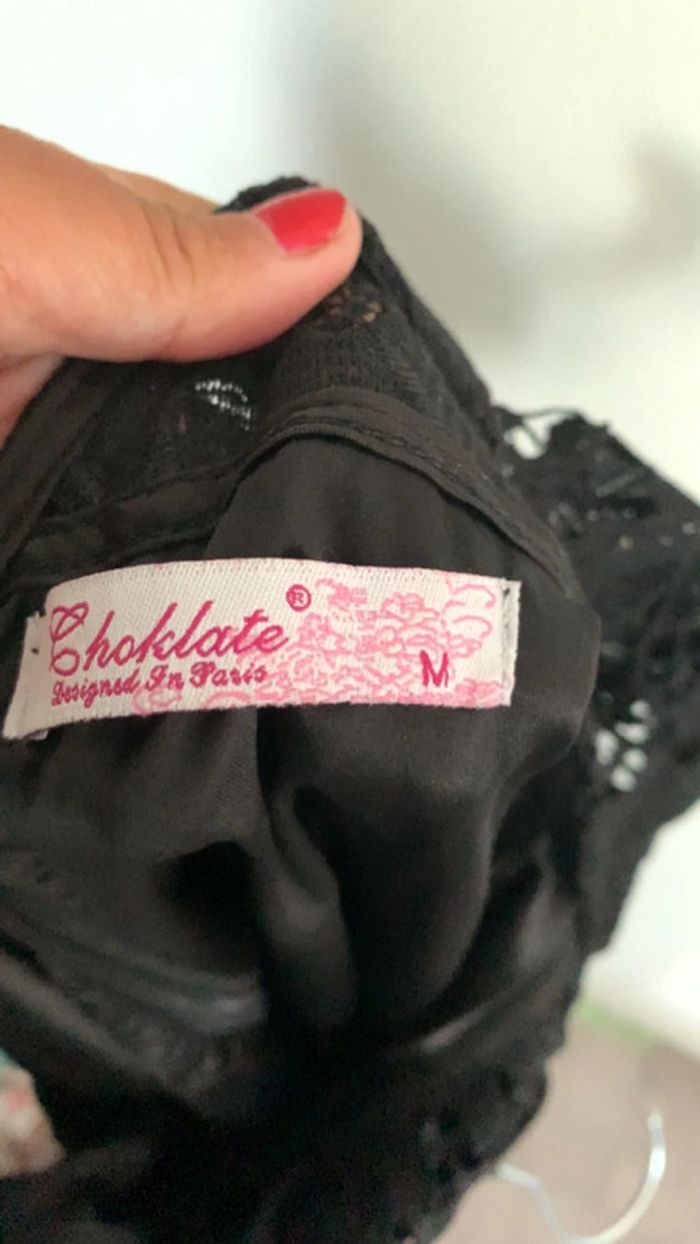 Jolie robe dentelle double tM - photo numéro 3