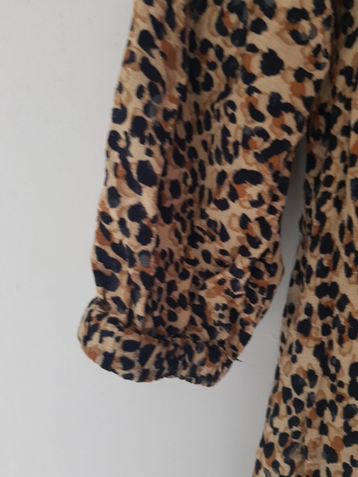 Magnifique robe léopard taille 36 zara Trafaluc collection - photo numéro 5