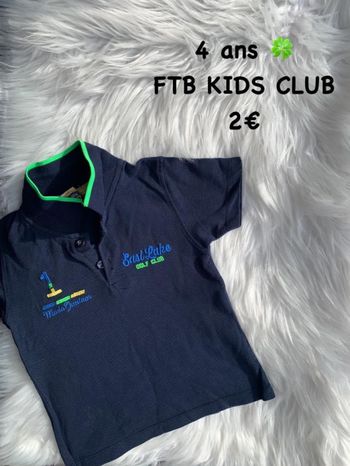 Polo 🍀 4 ans 🍀 FTB