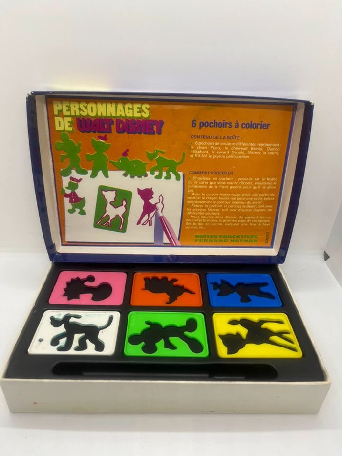 jeu 6 pochoir Disney vintage - photo numéro 2
