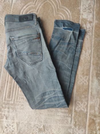 Jeans gris délavé le temps des Cerises taille 30 us