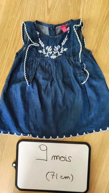 robe taille 9 mois
