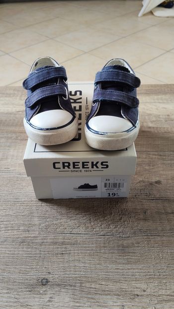 Chaussures en toile creeks taille 23