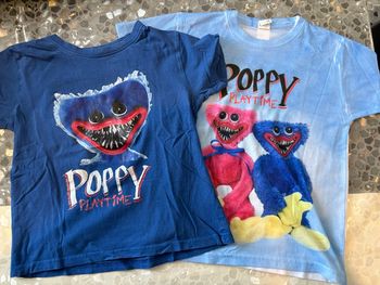 2 tee-shirts Poppy Playtime