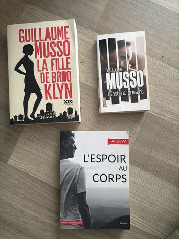 Lot de 3 livres - Guillaume Musso
