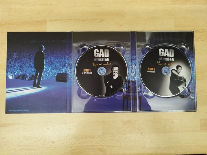 Coffret  2 DVD Gad Elmaleh :
Papa est en haut - photo numéro 2