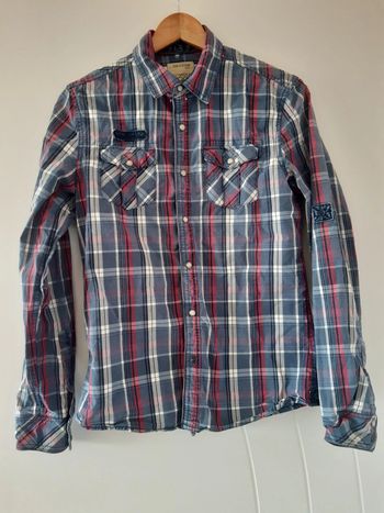 Chemise à carreaux Bonobo