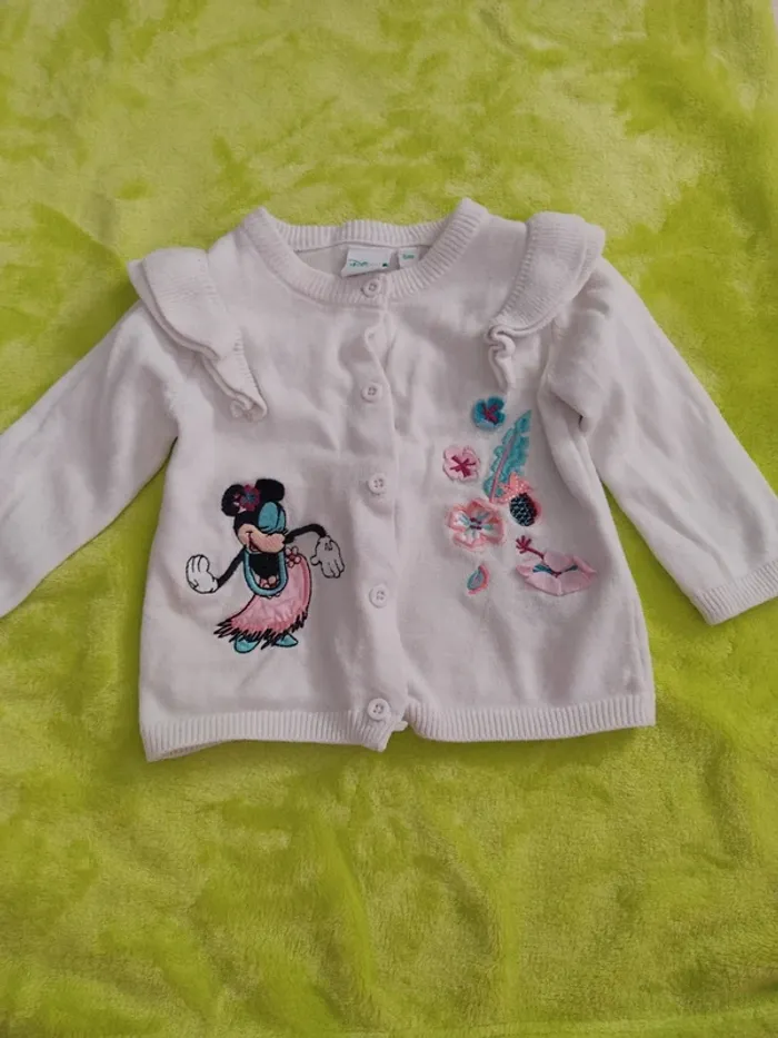 Gilet Disney baby fille