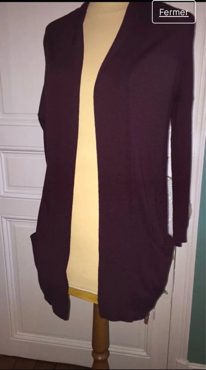 Gilet long taille XS