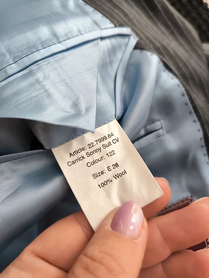 Veste de costume mc Gregor taille L 100%laine - photo numéro 8