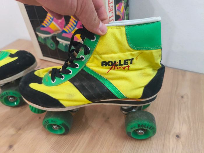 Patin à roulettes vintage rollet sport - photo numéro 3