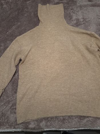 Pull femme col roulé