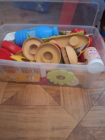 Lot jouets sandwichs et burgers